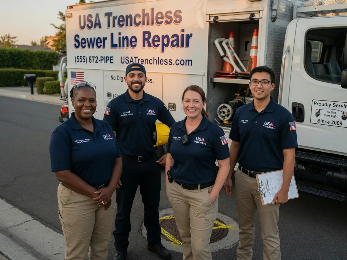 Sewer Line Repair company in Red Rock, OK